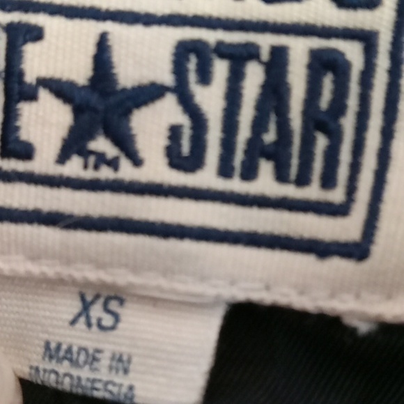 Vintage Converse One Star Snap Button Full Zip Black Vest Women’s Sz XS EUC RARE - Picture 12 of 16